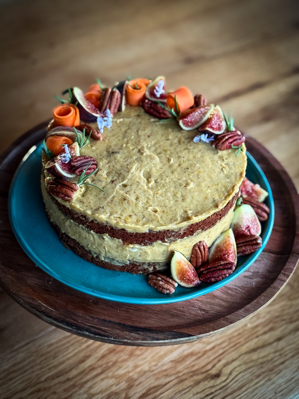 compoziție aromată pentru tort de morcovi (carrot cake)