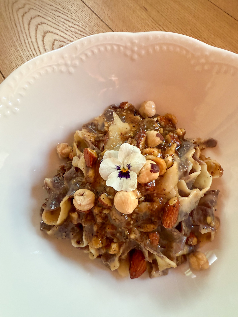 tăiței cu nucă și miere